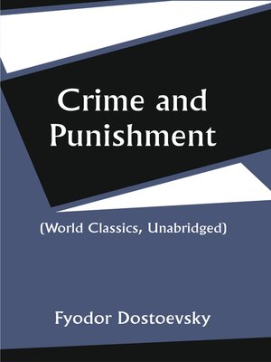 cover image of Crime and Punishment